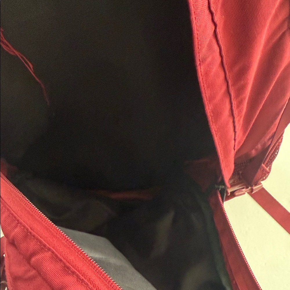PINK Victoria's Secret Burgundy Backpack for - Picture 6 of 7